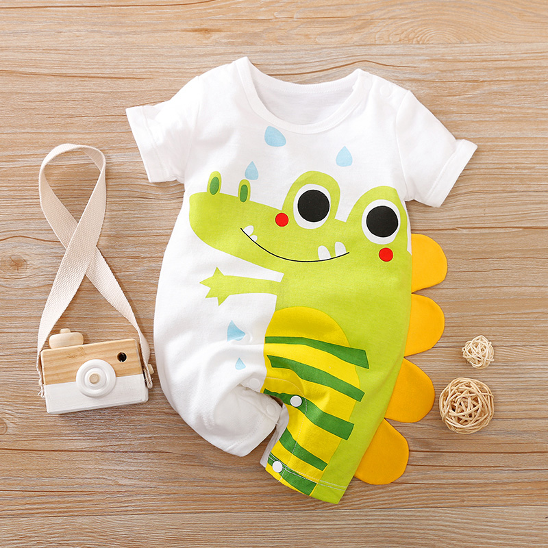 Baby Products On Sale - Летнее хлопковое удобное повседневное боди с