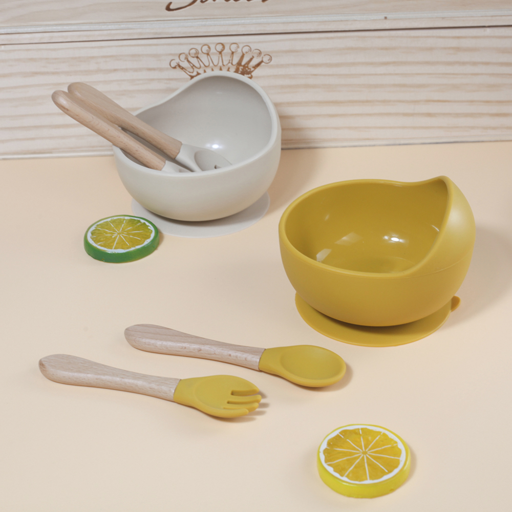 Baby Led Weaning Set - Силиконовый набор для кормления, силиконовая миска,