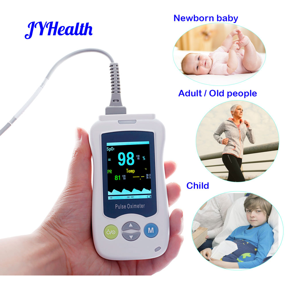 Baby Monitor Sensor - Медицинский портативный пальцевый пульсоксиметр JYHealth для