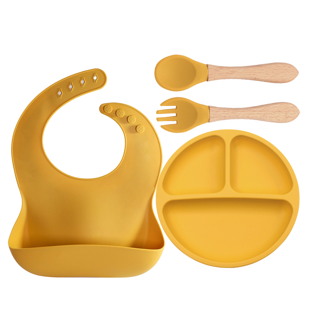 Baby Led Weaning Set - Силиконовый набор для кормления детей, 4