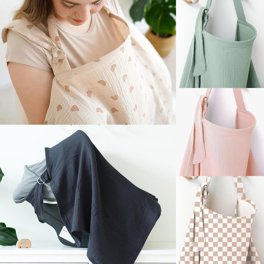 Муслиновое покрывало для кормл – обзор и цена Infant Car Seat Cover
