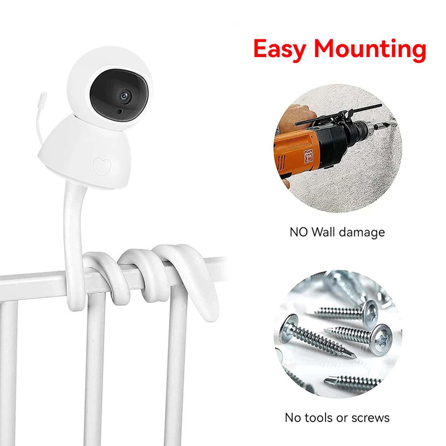 Держатель для видеоняни, гибки – обзор и цена Baby Monitor Sensor