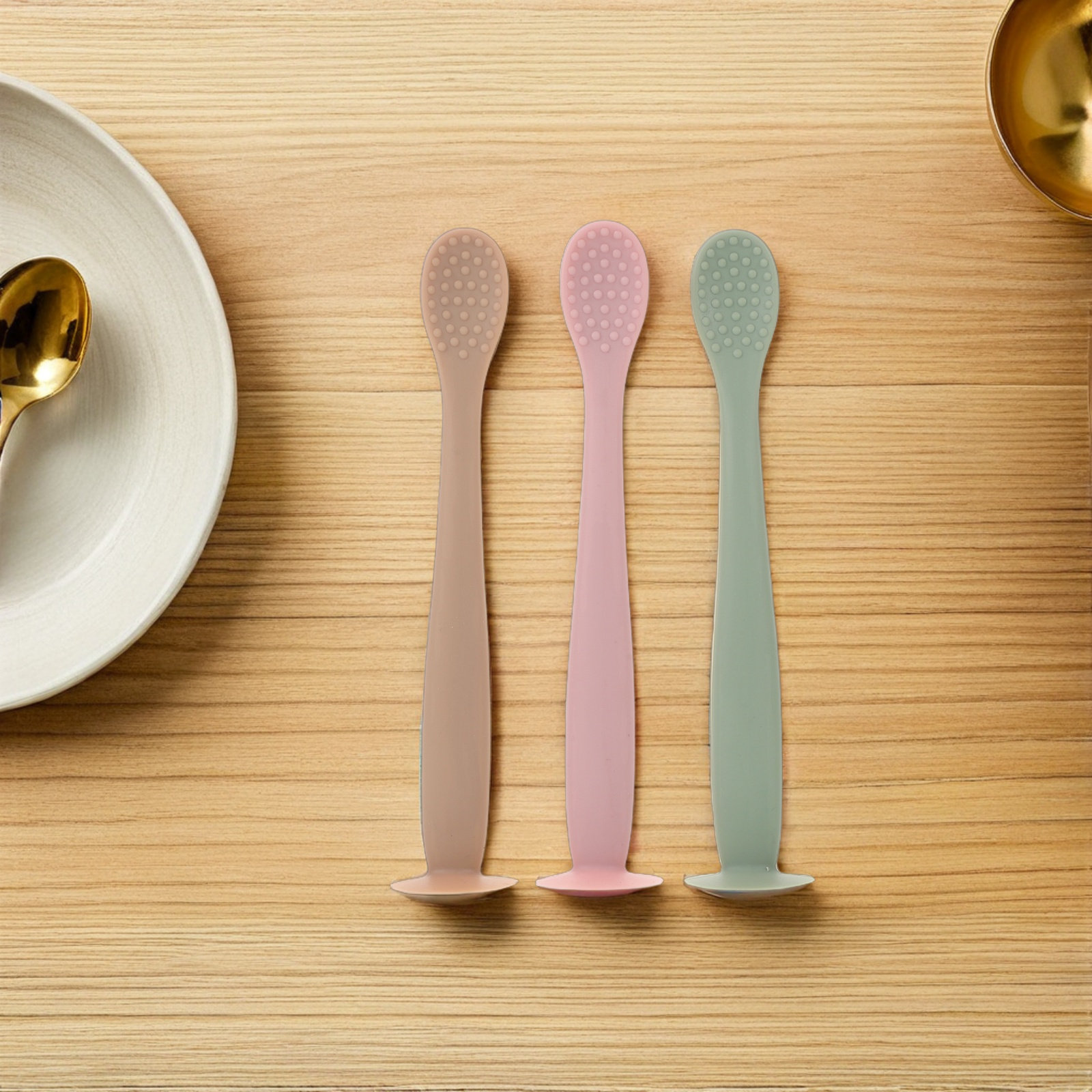 Набор из 3 силиконовых детских – обзор и цена Baby Led Weaning Set
