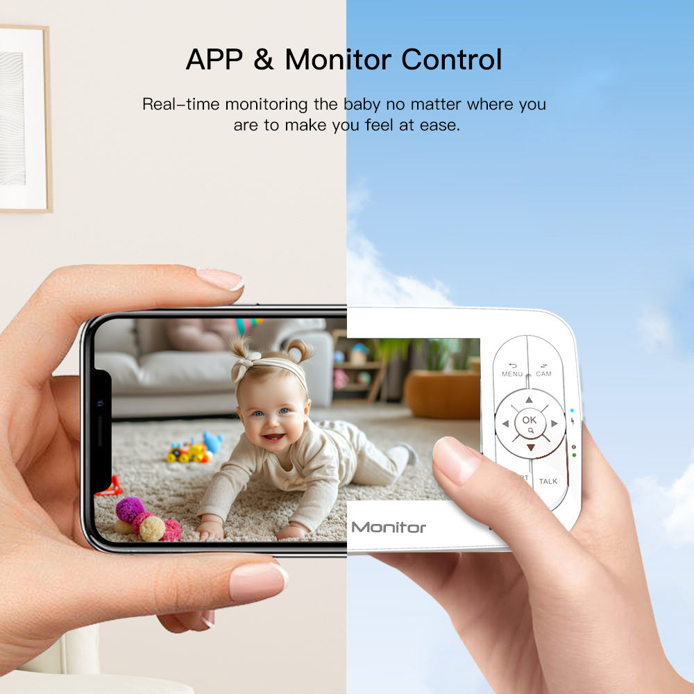 5-дюймовый 2-мегапиксельный 10 – обзор и цена Baby Monitor Sensor