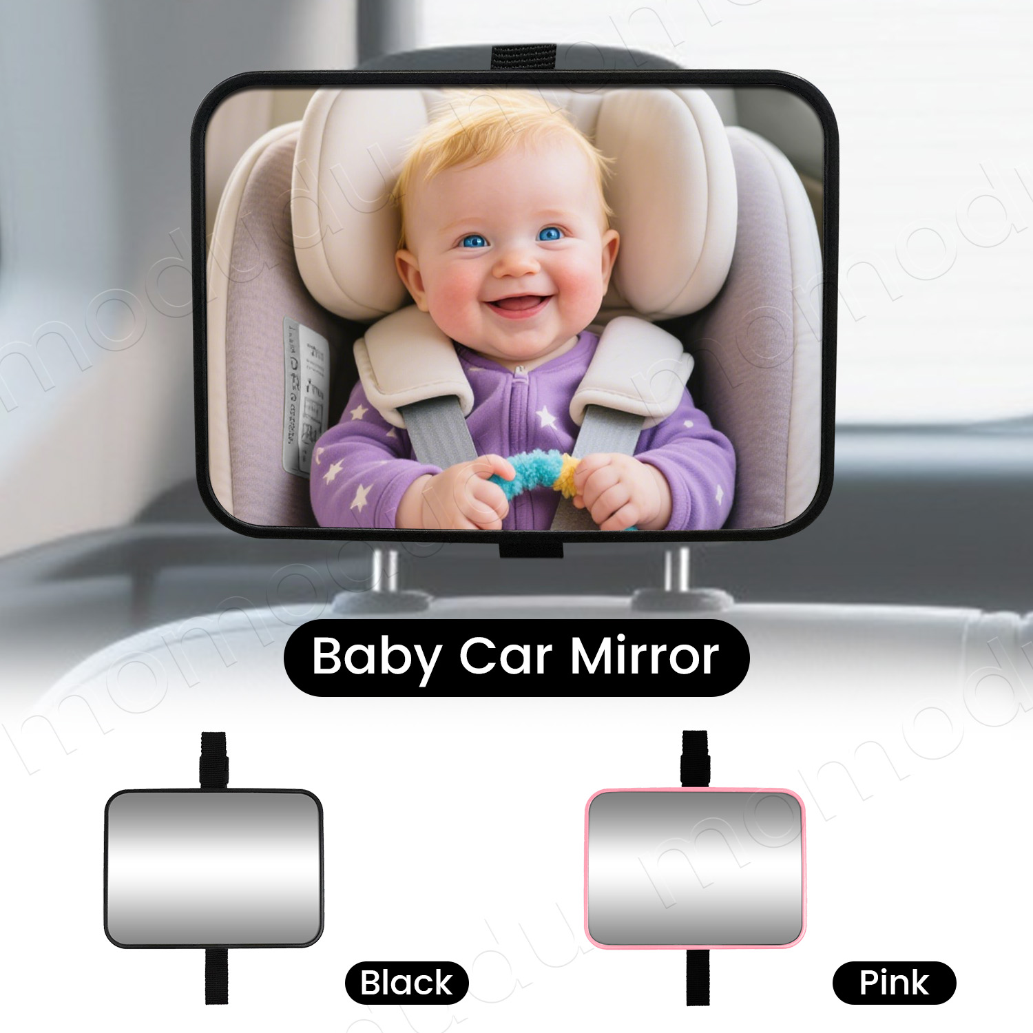 Детское автомобильное зеркало  – обзор и цена Baby Monitor Sensor